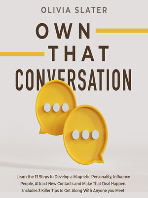 cover image of Own that Conversation